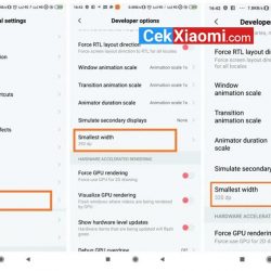 Mengubah DPI di Smartphone Xiaomi