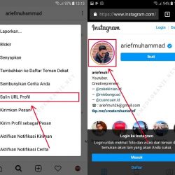 Melihat Profil IG Orang Lain