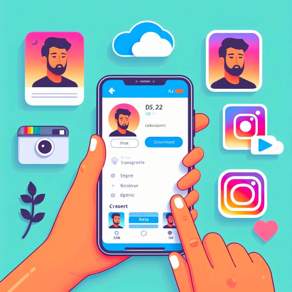 Download Foto Profile Instagram Tanpa Aplikasi