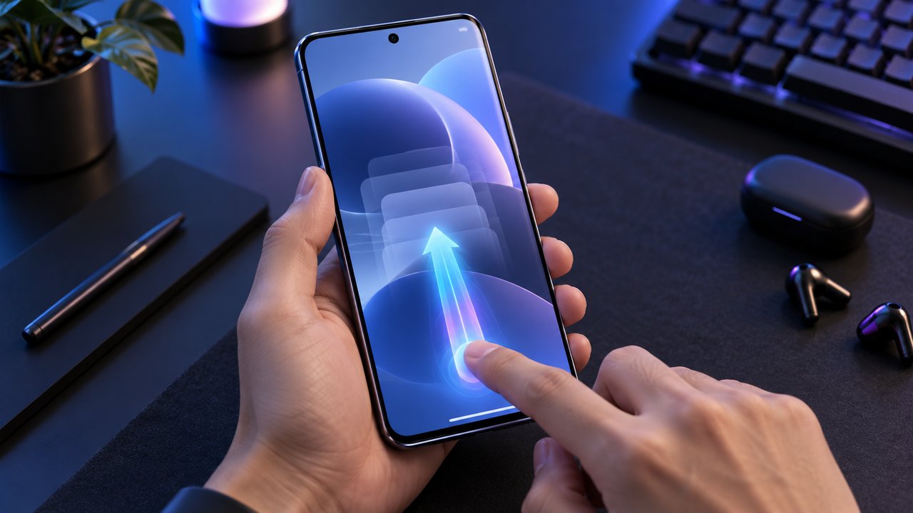 Cara Mengatur Gesture Navigasi Layar Penuh HyperOS Seperti iPhone