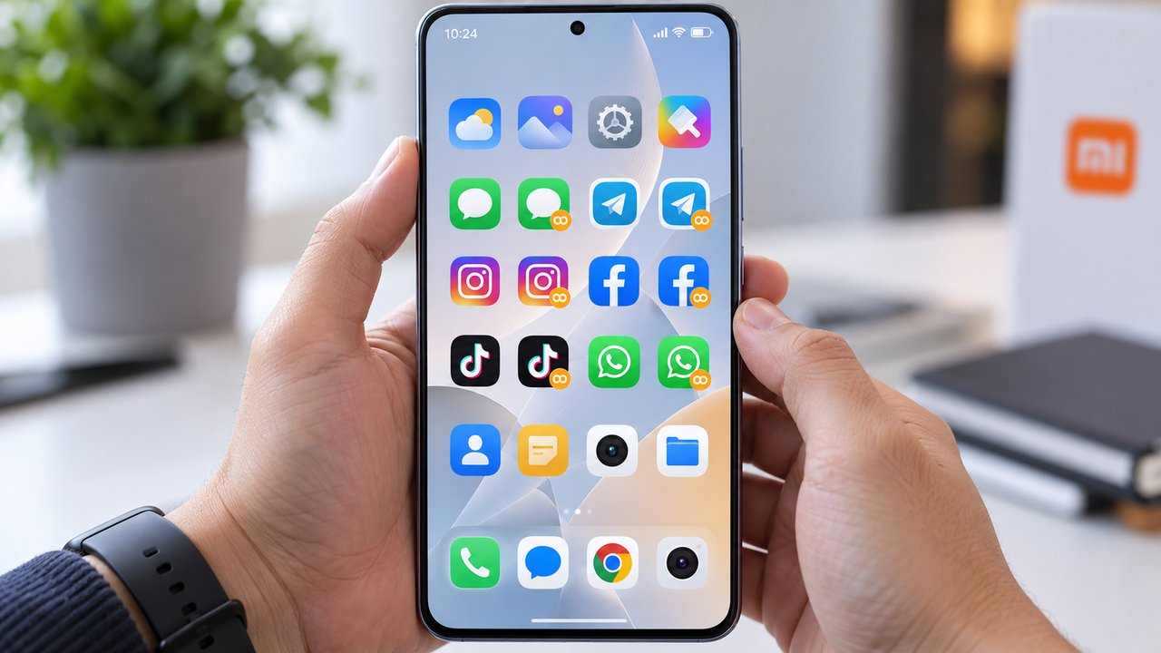 Panduan Menggandakan Aplikasi WhatsApp dan Marketplace Menggunakan Fitur Dual Apps